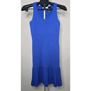Michael Kors Womens Mini Dress Royal Blue Size XS